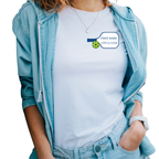 Personalized Pickleball T-Shirt | Custom Name & City Paddle Tee - Product Photo - PeaMacTees