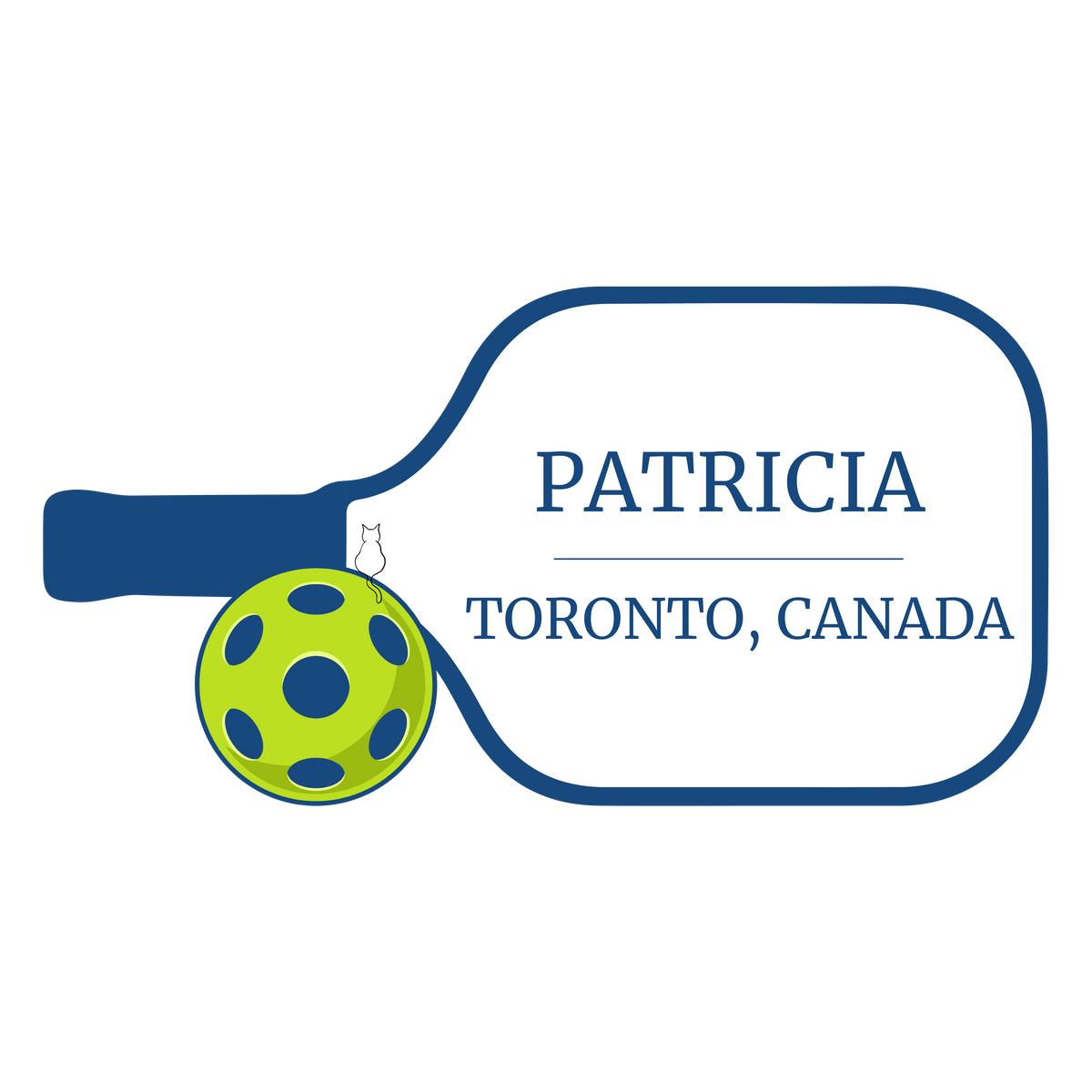 Personalized Pickleball T-Shirt | Custom Name & City Paddle Tee - Product Photo - PeaMacTees