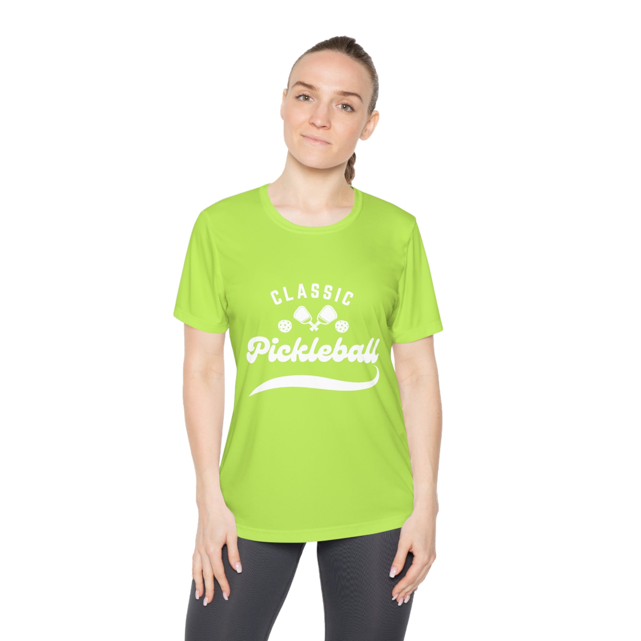 Women's Moisture Wicking Performance Classic Pickleball T-Shirt | Lightweight Activewear | Gift for Players & Friends