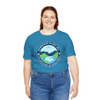 Bainbridge Island Pickleball Tee, unisex T-shirt featuring "Birthplace of Pickleball 1965" design, printed by Printify.