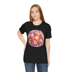 Peony Pickleball Tee — Premium Cotton Unisex T-Shirt