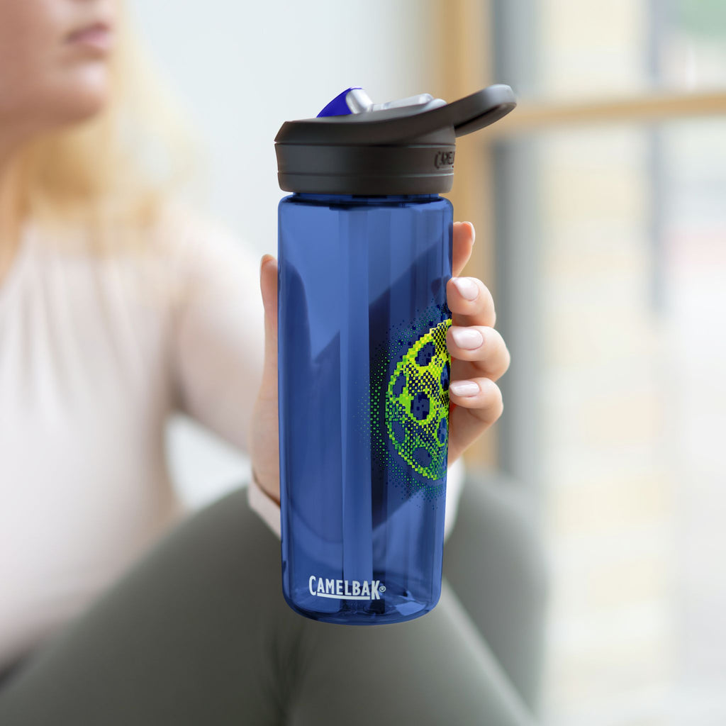 Matrix Burst Pickleball CamelBak Eddy Water Bottle — 20oz & 25oz Neon Green Sports Bottle
