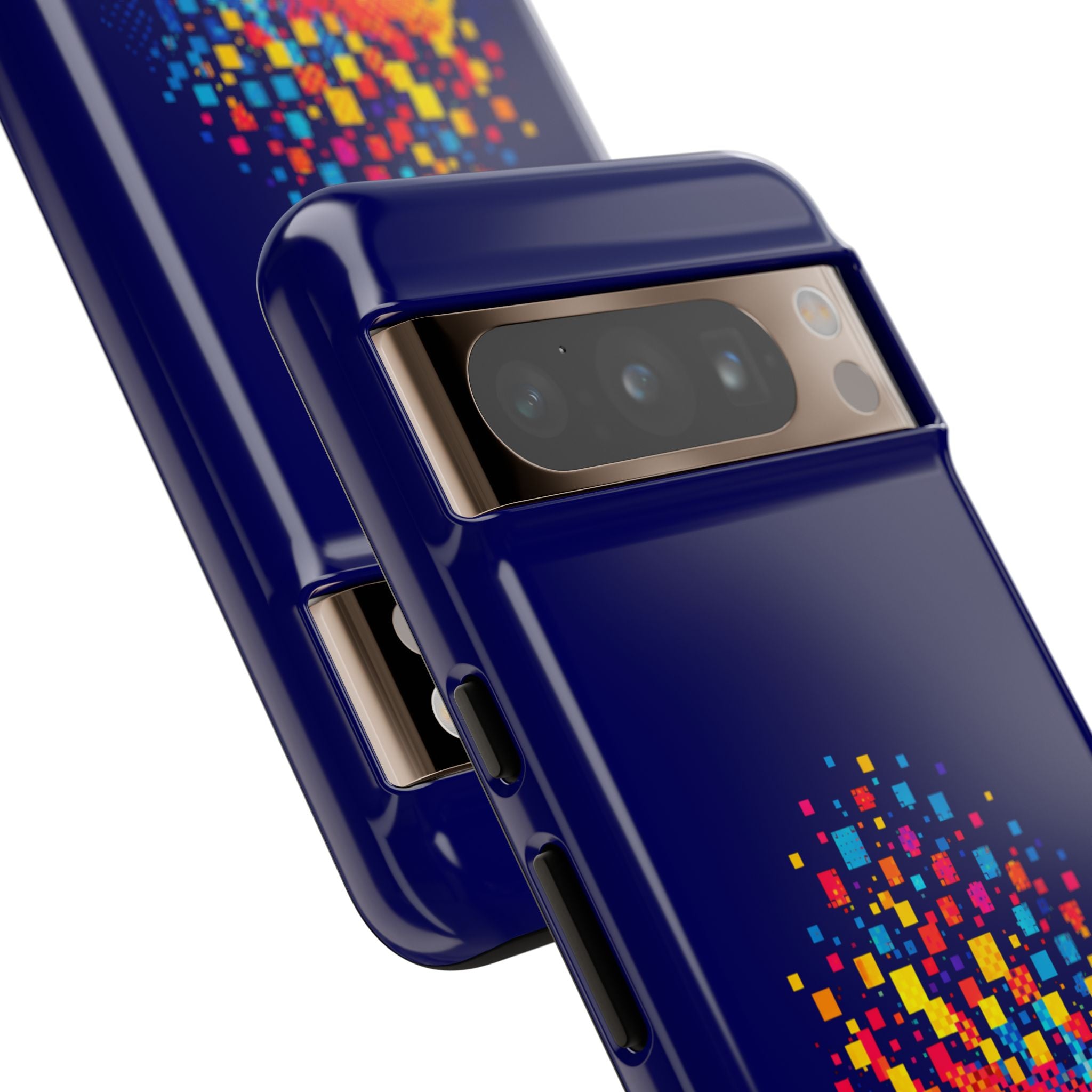 Pixelated Pickleball Phone Case —  Compatible with iPhone, Samsung & Google Pixel-PeaMac Tees