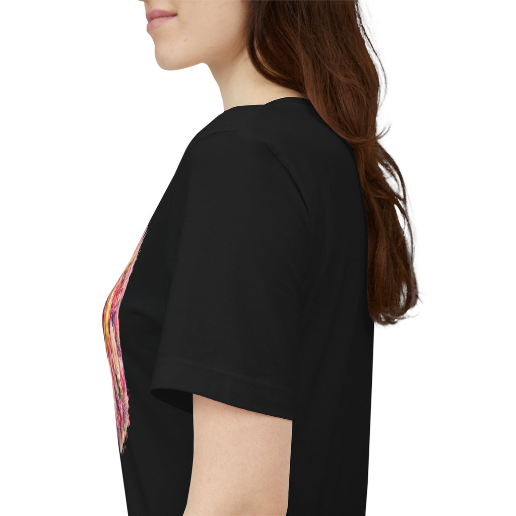 Peony Pickleball Tee — Premium Cotton Unisex T-Shirt