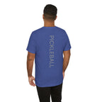 Personalized Pickleball T-Shirt | Custom Name & City Paddle Tee - Product Photo - PeaMacTees