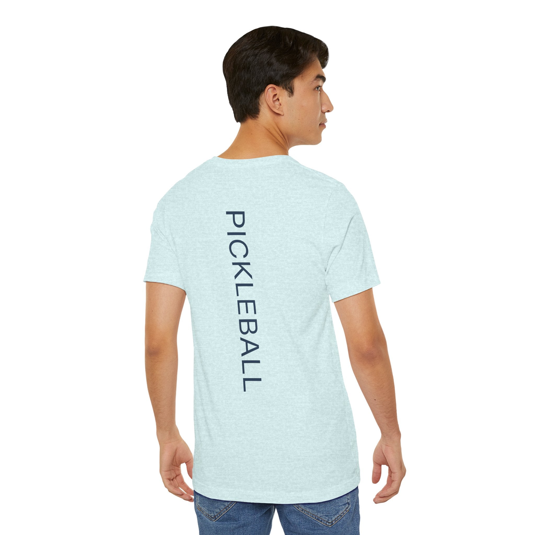 Personalized Pickleball Paddle T-Shirt | Custom Name & Club on Paddle | Soft & Comfy Unisex Tee | Great for Travel