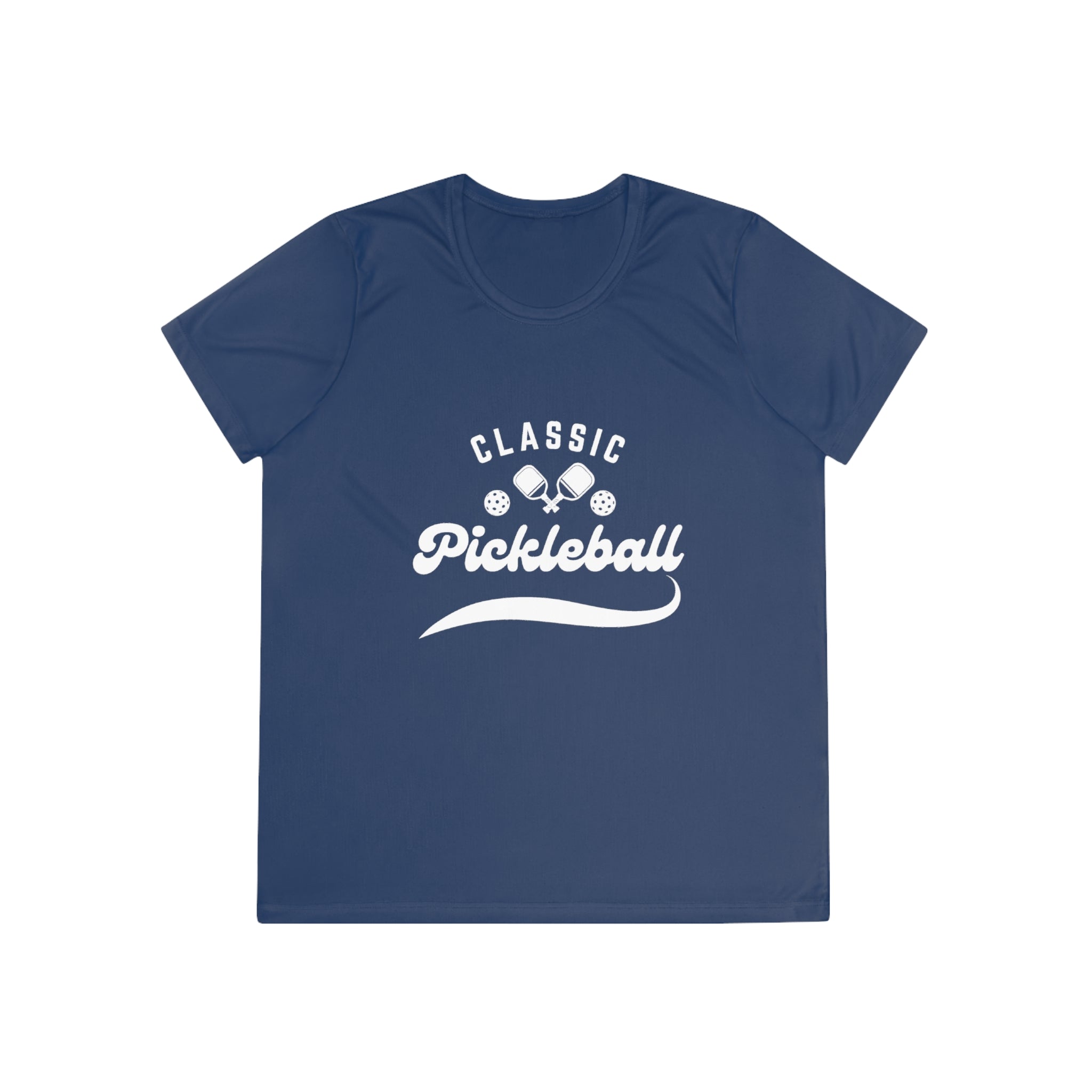 Women's Moisture Wicking Performance Classic Pickleball T-Shirt | Lightweight Activewear | Gift for Players & Friends