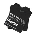 Men's Pickler Funny Definitions T-Shirt with white text, lightweight activewear, perfect for pickleball enthusiasts.
