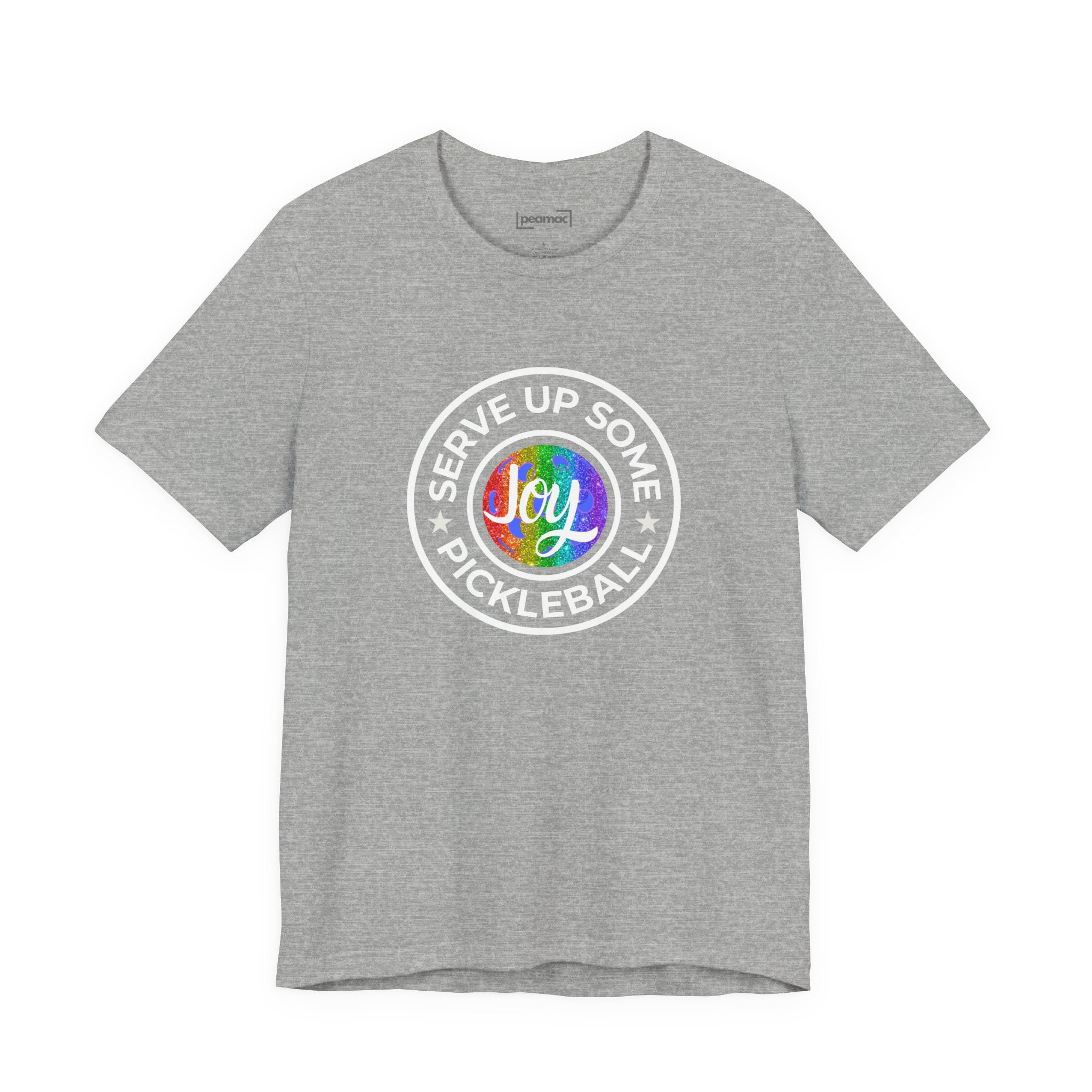 Unisex Serve Up Some Pickleball Joy Relaxed Soft T-Shirt | Gift for Men & Women | LGBTQ2 Boutique