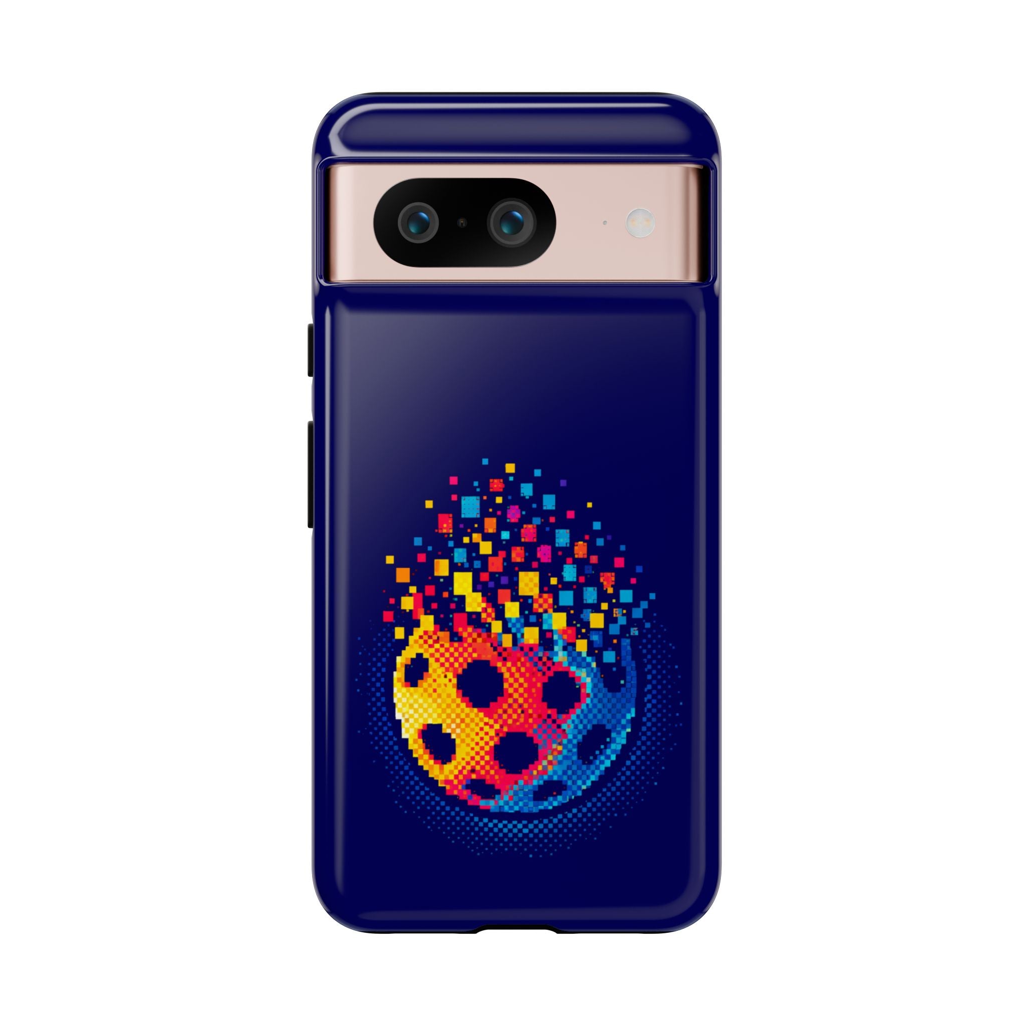 Pixelated Pickleball Phone Case —  Compatible with iPhone, Samsung & Google Pixel-PeaMac Tees