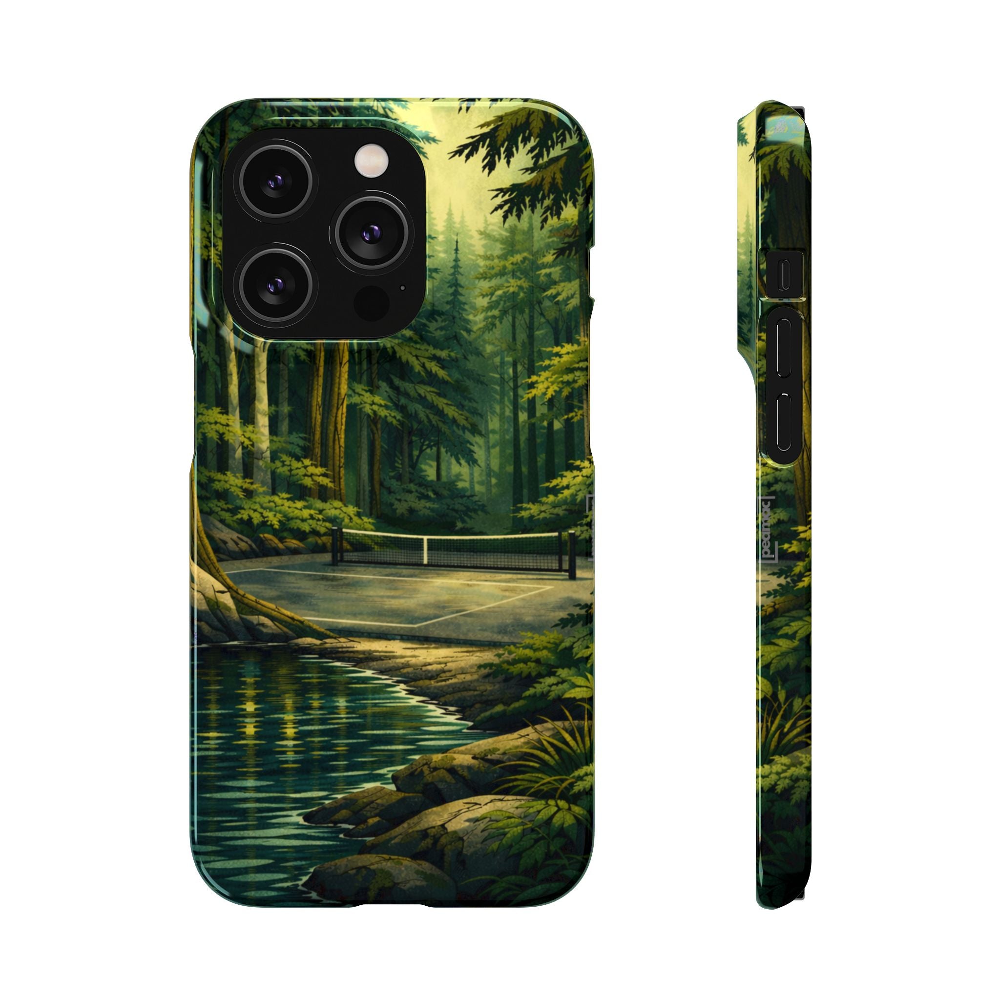 Hidden Forest Pickleball Phone Case —  Compatible with iPhone, Samsung & Google Pixel-PeaMac Tees