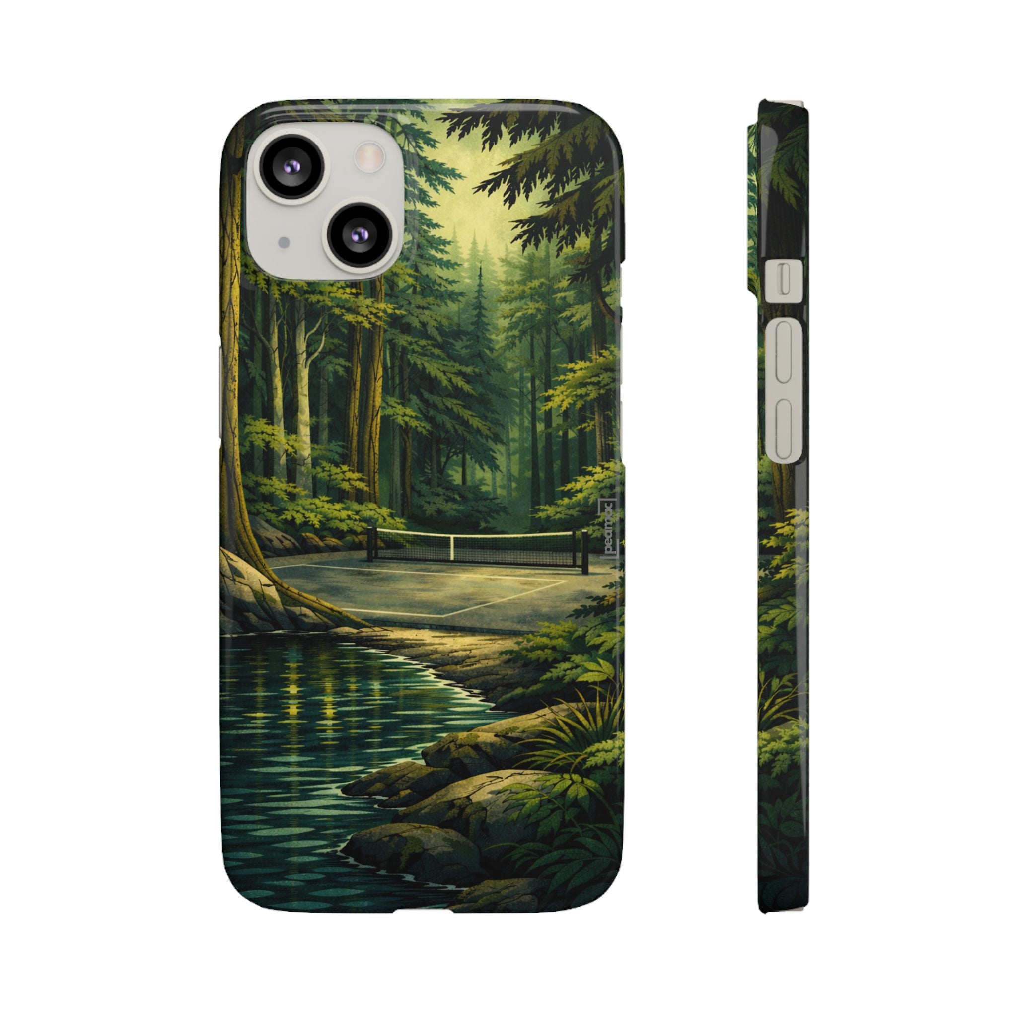 Hidden Forest Pickleball Phone Case —  Compatible with iPhone, Samsung & Google Pixel-PeaMac Tees