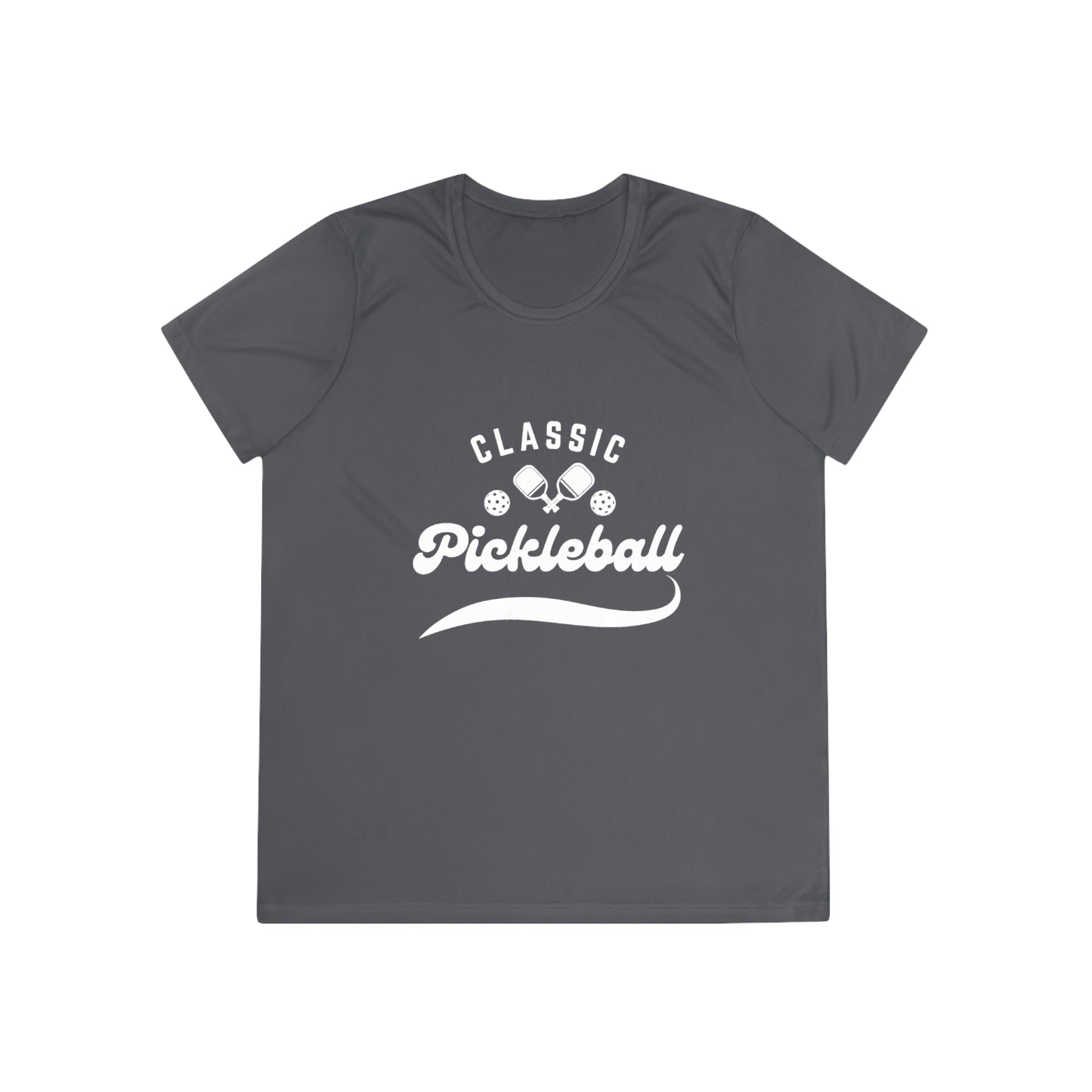 Women's Moisture Wicking Performance Classic Pickleball T-Shirt | Lightweight Activewear | Gift for Players & Friends