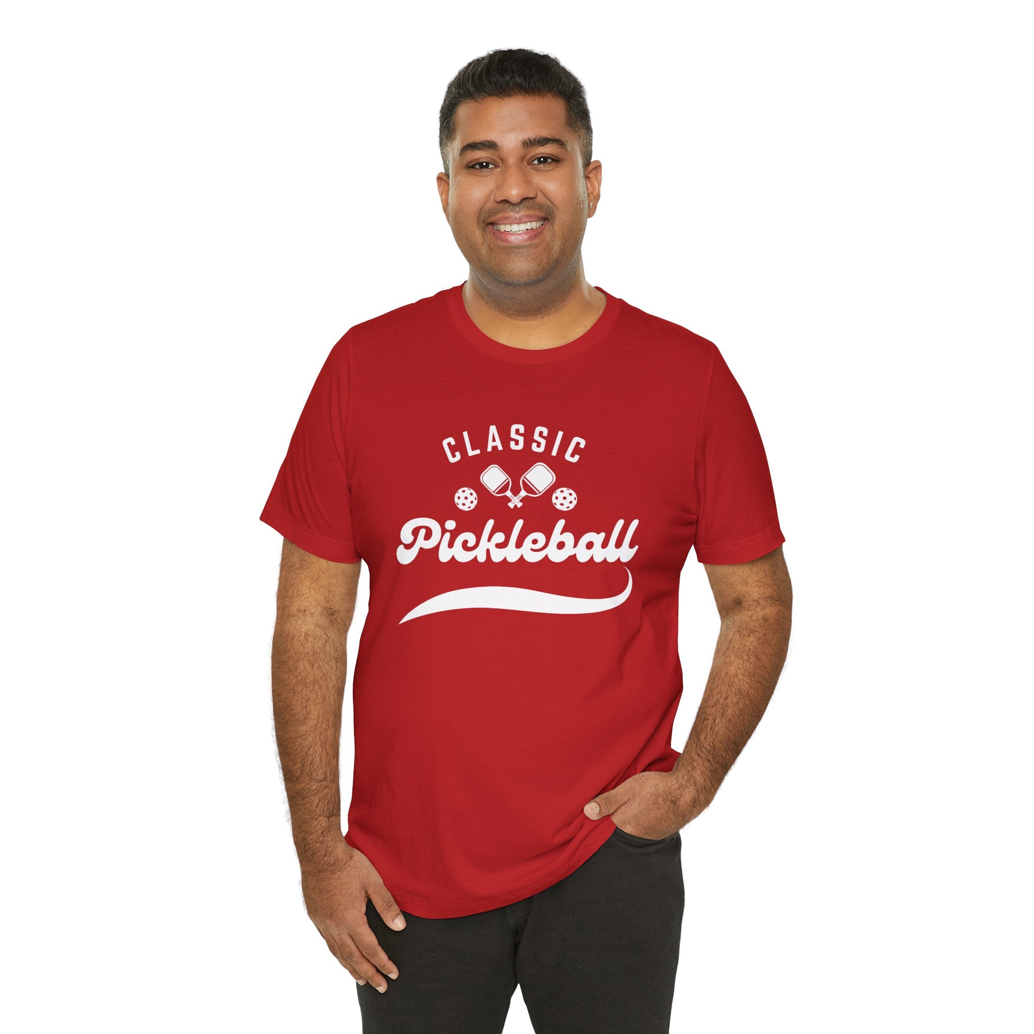 Unisex Classic Pickleball T-shirt | Relaxed Fit, Soft & Comfy Tee | Lightweight Activewear | Player Gift