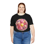 Peony Pickleball Tee — Premium Cotton Unisex T-Shirt