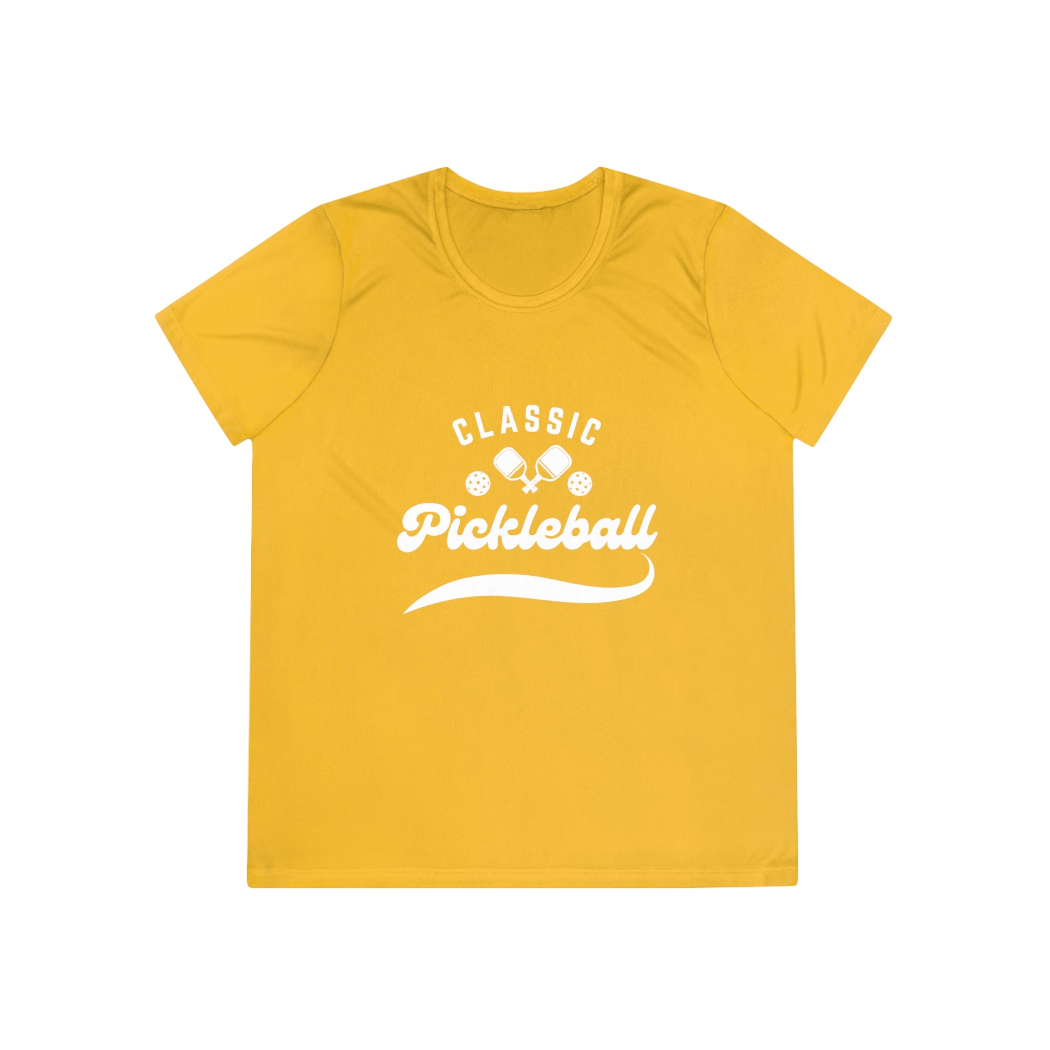 Women's Moisture Wicking Performance Classic Pickleball T-Shirt | Lightweight Activewear | Gift for Players & Friends