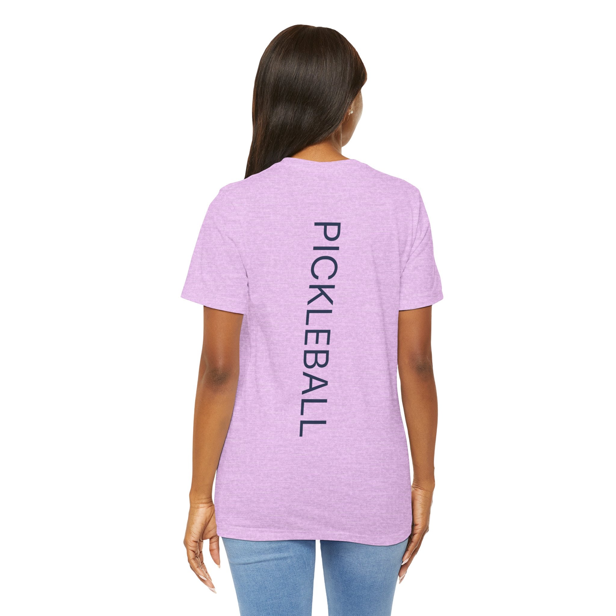 Personalized Pickleball Tee — Custom Name & Club on the Paddle Graphic Design-PeaMac Tees