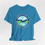 Unisex Bainbridge Island Pickleball T-Shirt featuring "Birthplace of Pickleball 1965" printed design by Printify.