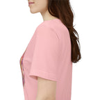 Peony Pickleball Tee by Printify, unisex cotton T-shirt with peony graphic design, casual sportswear for active wear or everyday style.