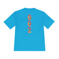 Unisex psychedelic pickleball T-shirt with vibrant, colorful print, made by Printify, featuring bold, eye-catching design.