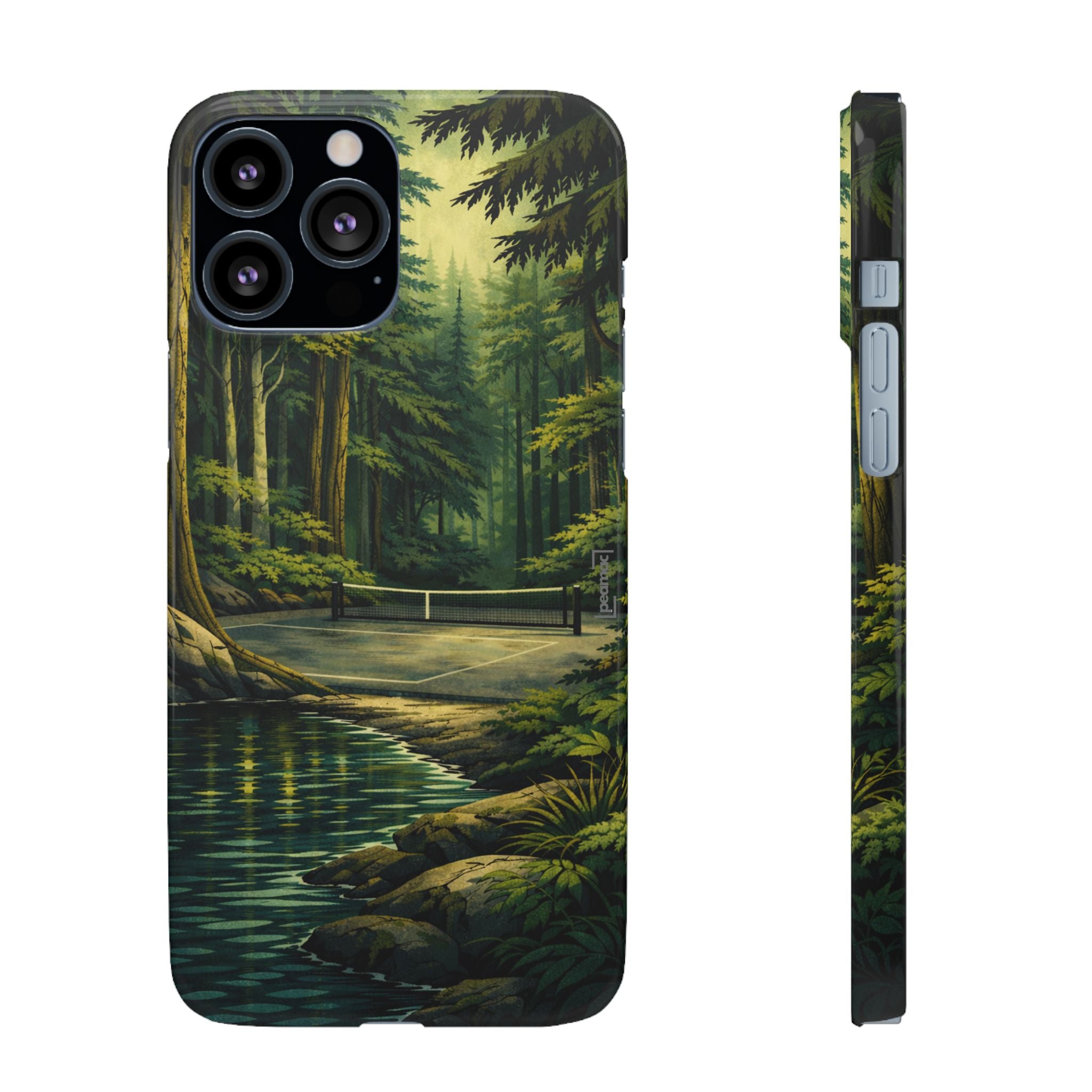 Hidden Forest Pickleball Phone Case —  Compatible with iPhone, Samsung & Google Pixel-PeaMac Tees