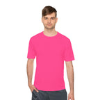 Unisex Printify Pickleball T-shirt in game-start green with moisture-wicking fabric, designed for active performance.