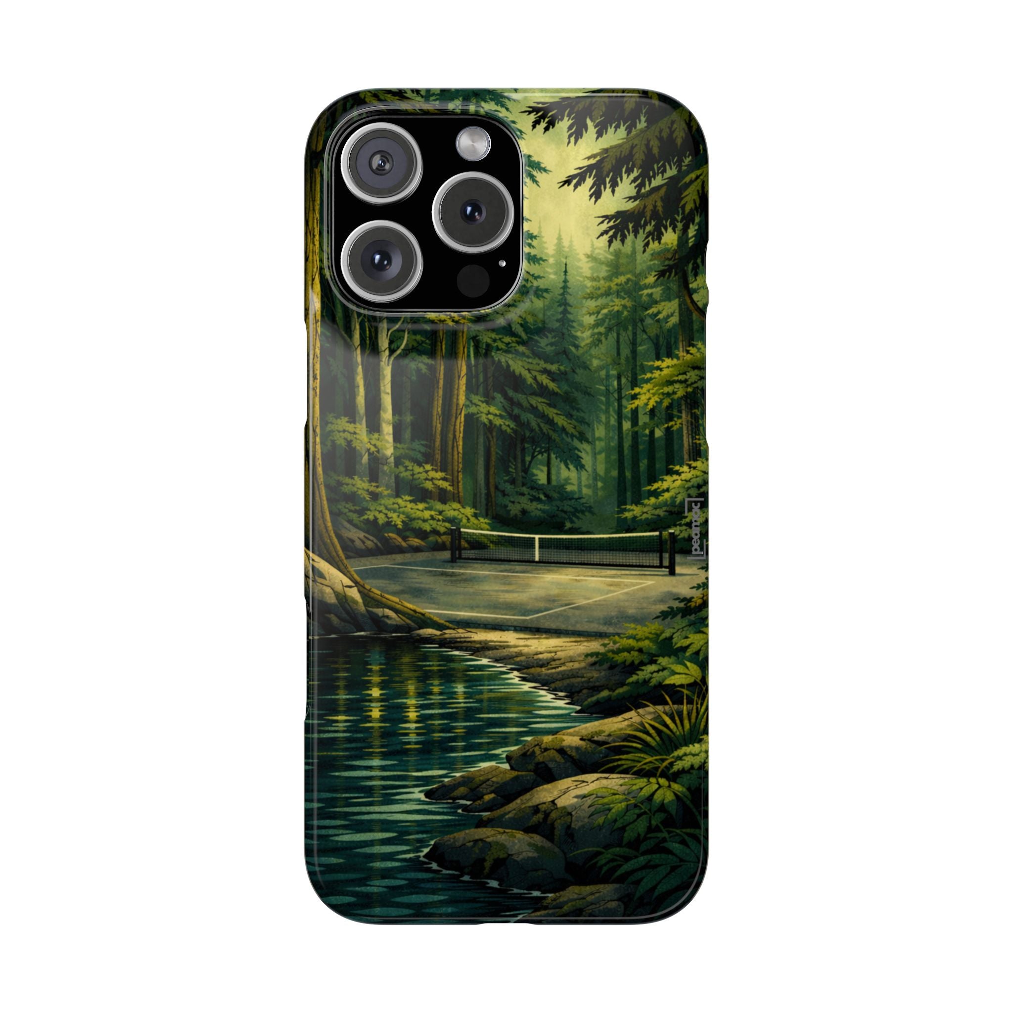 Hidden Forest Pickleball Phone Case —  Compatible with iPhone, Samsung & Google Pixel-PeaMac Tees