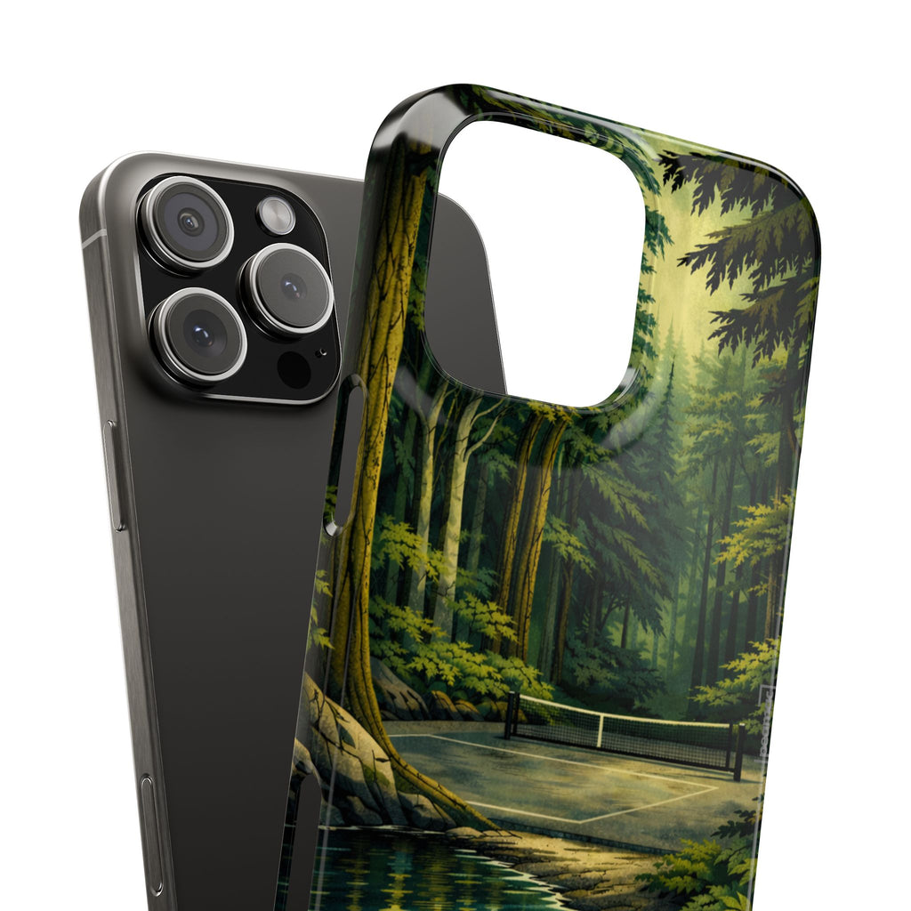 Hidden Forest Pickleball Phone Case —  Compatible with iPhone, Samsung & Google Pixel-PeaMac Tees