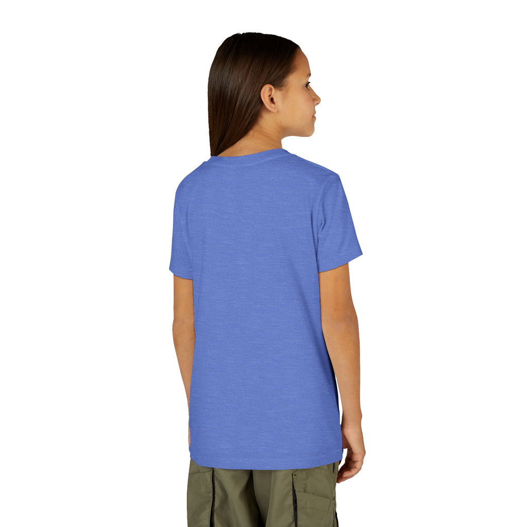 Kids retro pickleball T-shirt by Printify, featuring a classic sporty design for boys and girls, made from comfortable kids' clothing fabric.