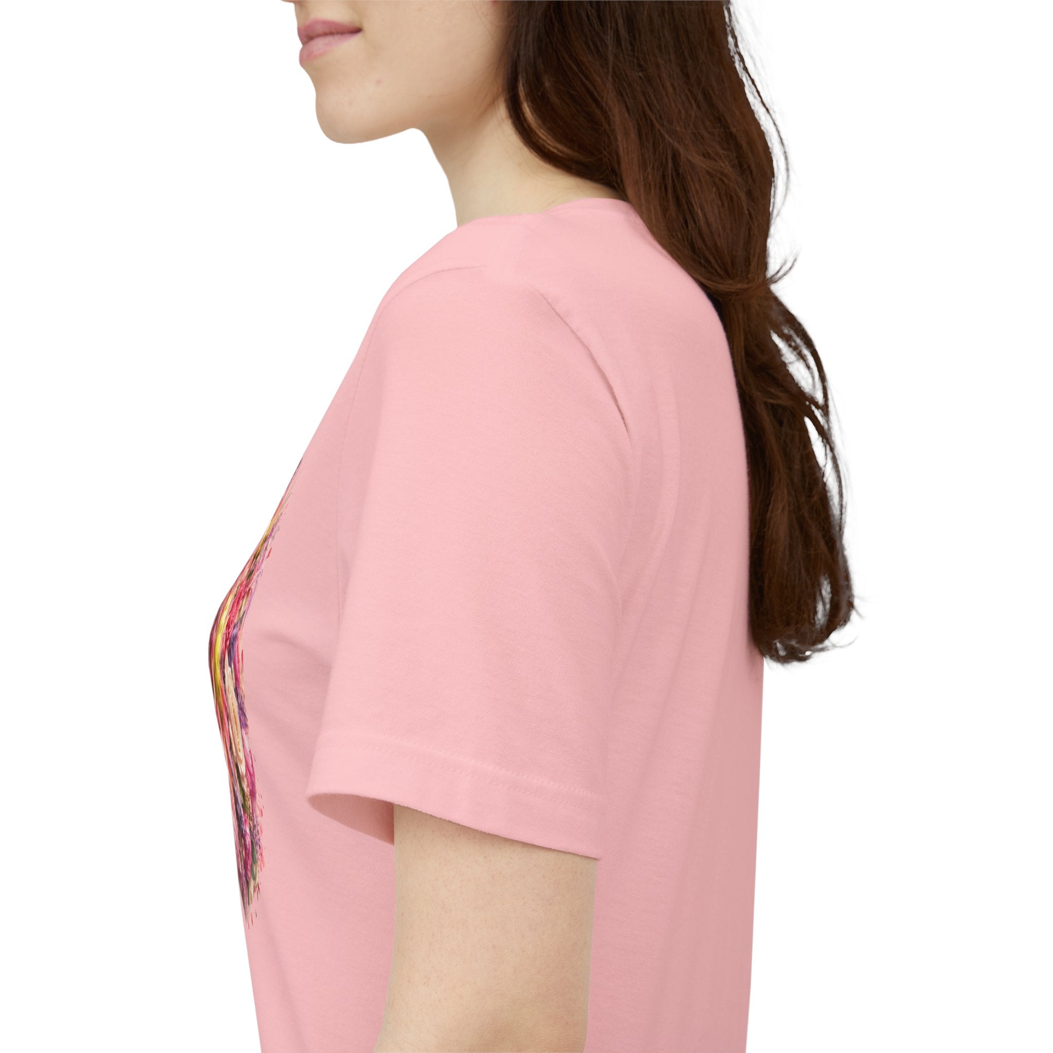 Peony Pickleball Tee — Premium Cotton Unisex T-Shirt