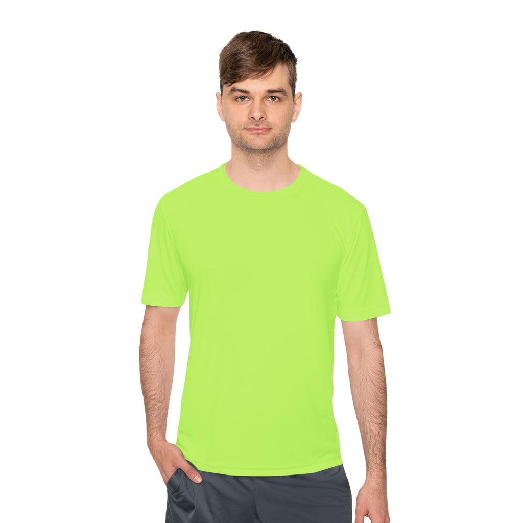 Unisex moisture-wicking Pickleball Pride T-Shirt with colorful design, made by Printify for active sports and casual wear.