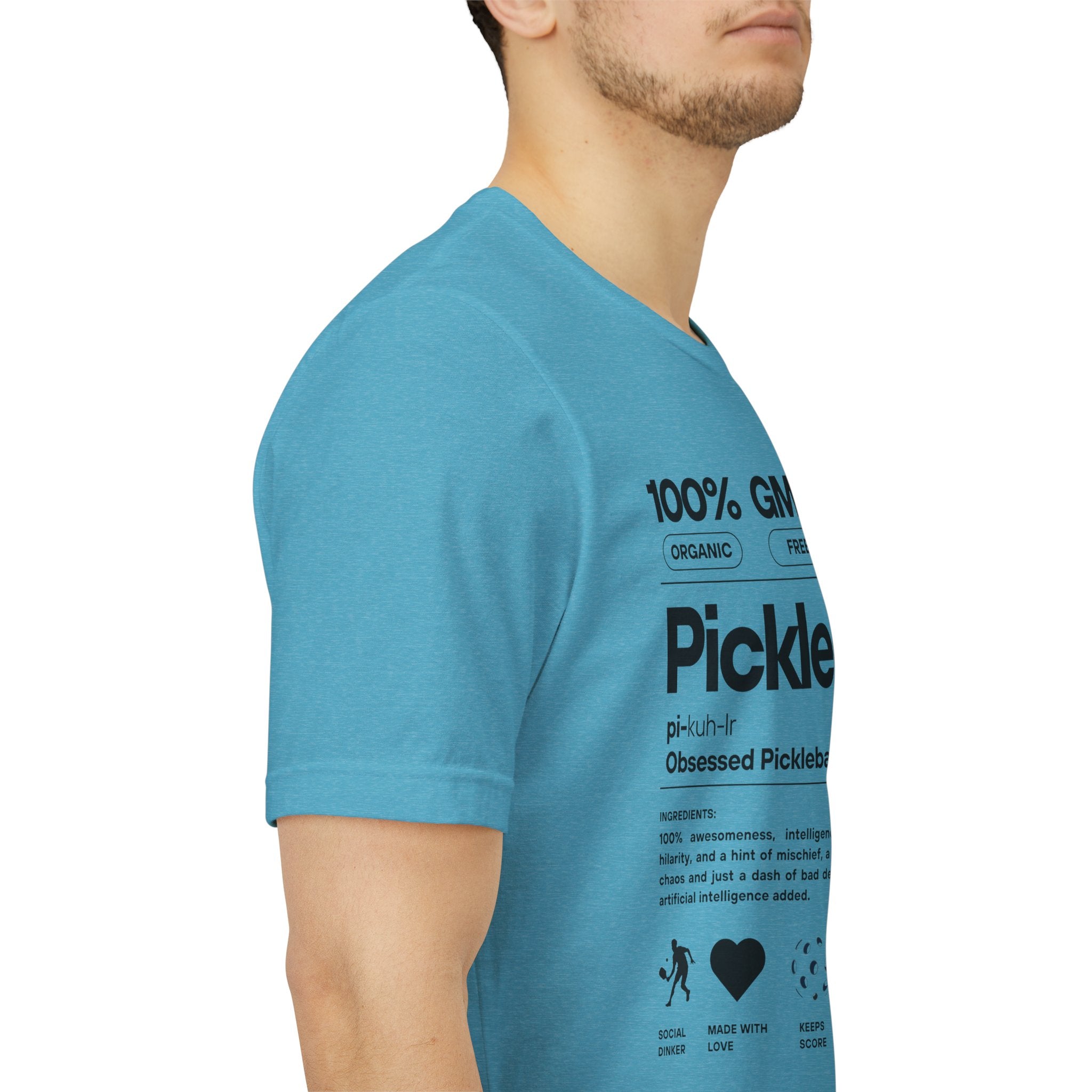 Pickler Funny Definitions T-Shirt - Men's Pickleball Tee - Premium Lightweight Activewear