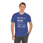 Pickler Funny Definitions T-Shirt - Men's Pickleball Tee - Premium Lightweight Activewear