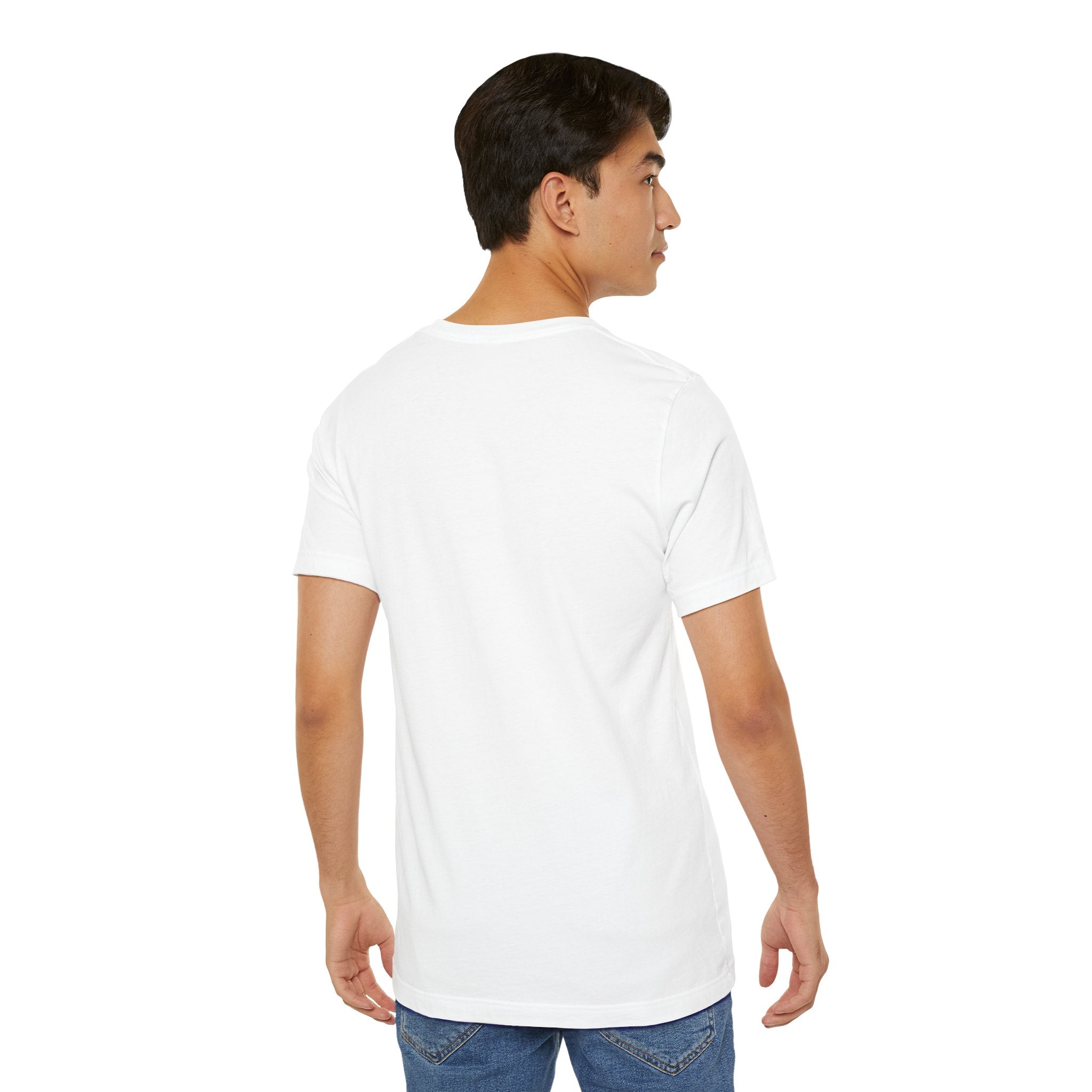 Pickleball Word Cloud T-Shirt featuring a pickleball-shaped graphic with words like Dink, Pickle, and Kitchen, by Printify.