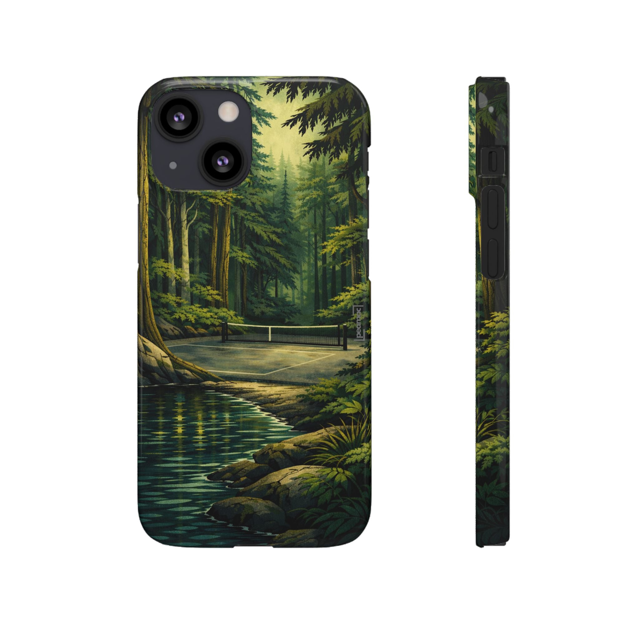 Hidden Forest Pickleball Phone Case —  Compatible with iPhone, Samsung & Google Pixel-PeaMac Tees