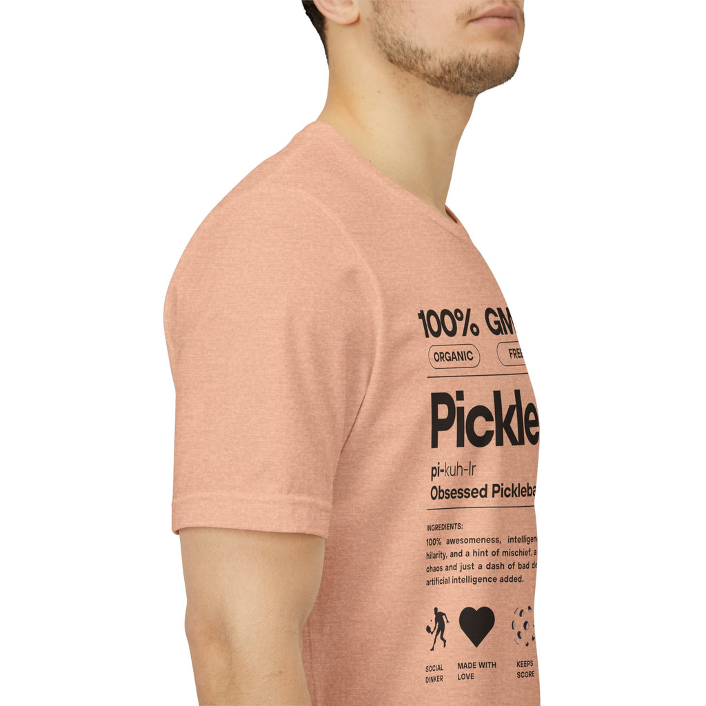 Pickler Funny Definitions T-Shirt - Men's Pickleball Tee - Premium Lightweight Activewear