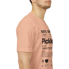 Pickler Funny Definitions T-Shirt - Men's Pickleball Tee - Premium Lightweight Activewear