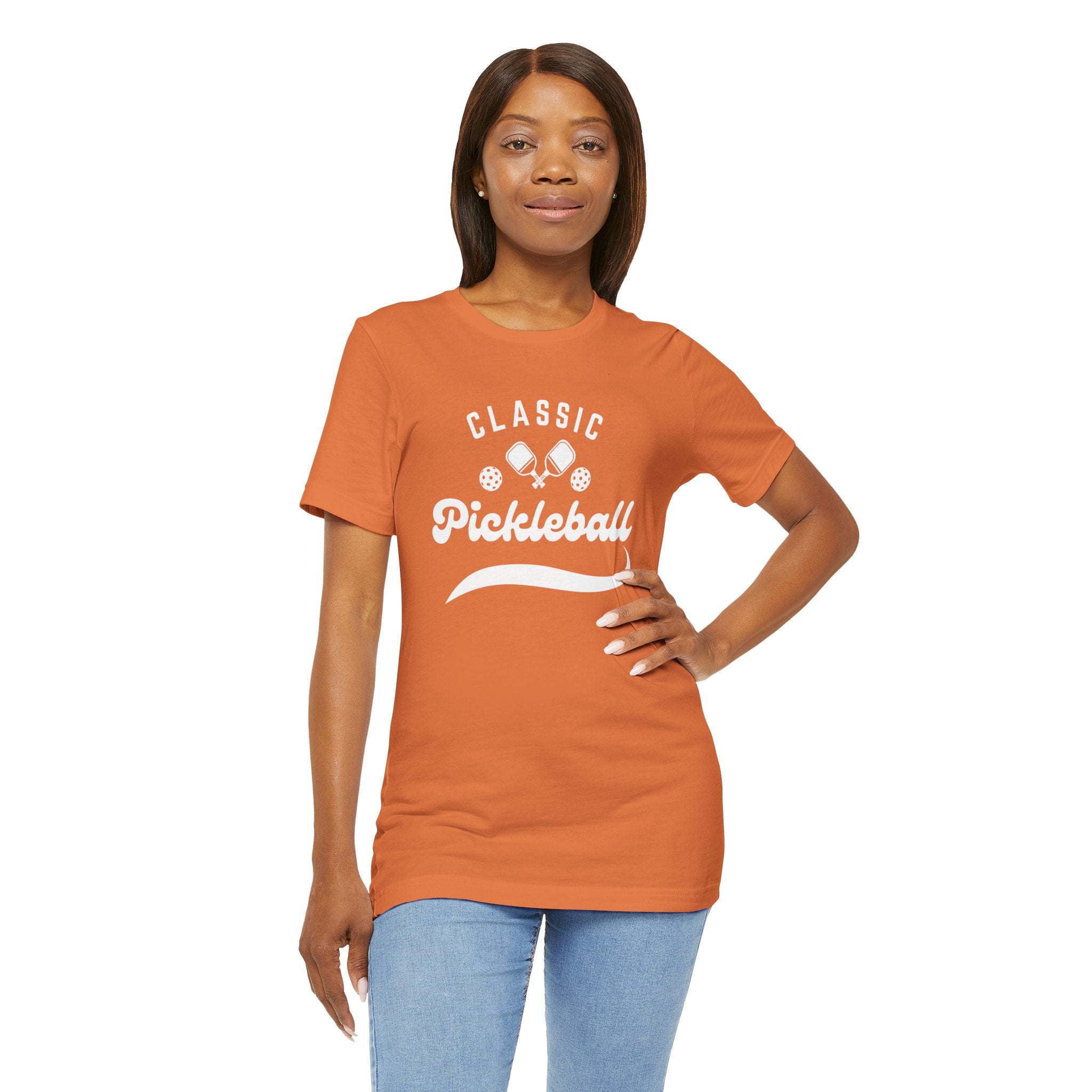 Unisex Classic Pickleball T-shirt | Relaxed Fit, Soft & Comfy Tee | Lightweight Activewear | Player Gift