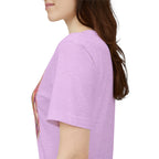Unisex Peony Pickleball Tee made of premium cotton, featuring a colorful peony design on a comfortable T-shirt.