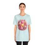 Peony Pickleball Tee — Premium Cotton Unisex T-Shirt