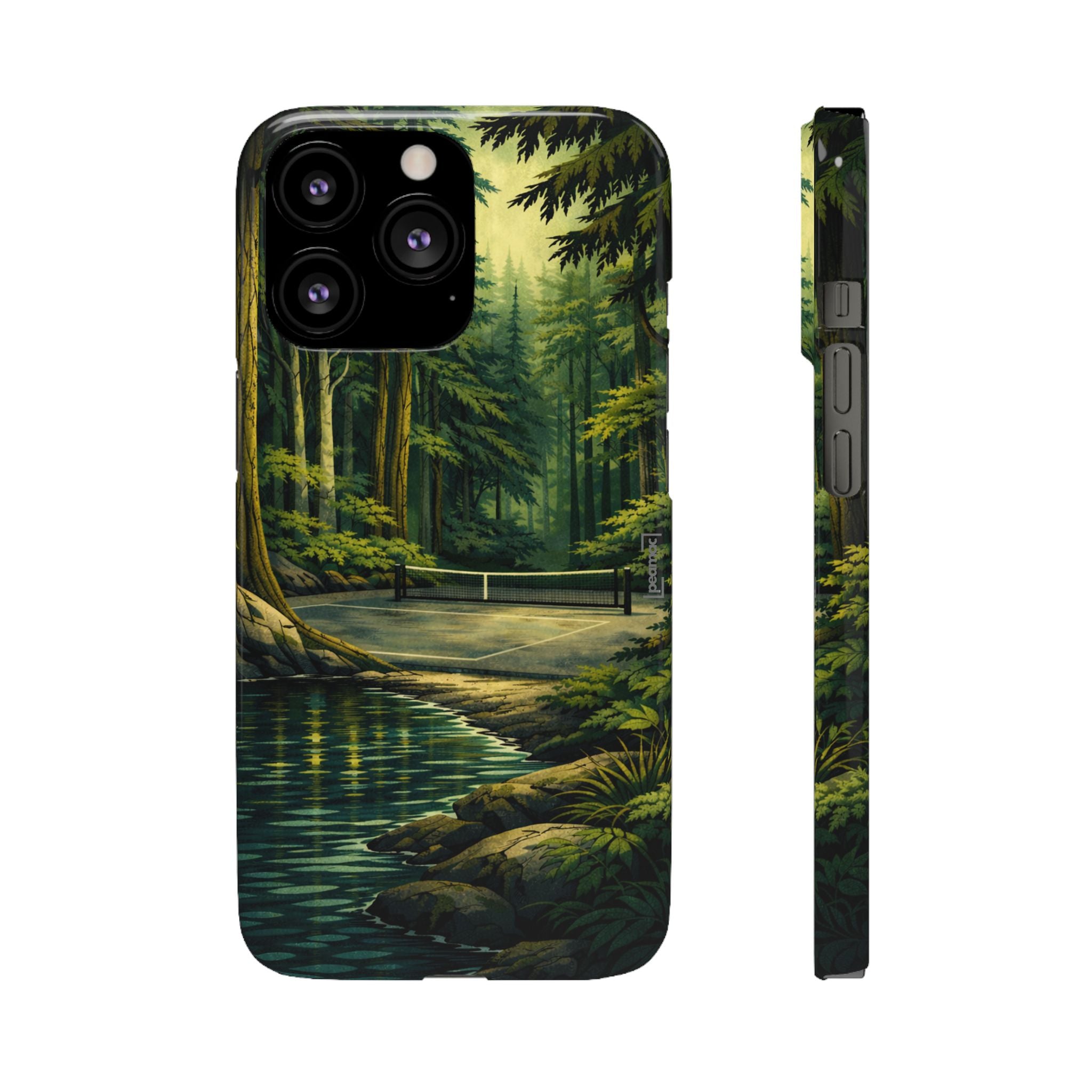 Hidden Forest Pickleball Phone Case —  Compatible with iPhone, Samsung & Google Pixel-PeaMac Tees