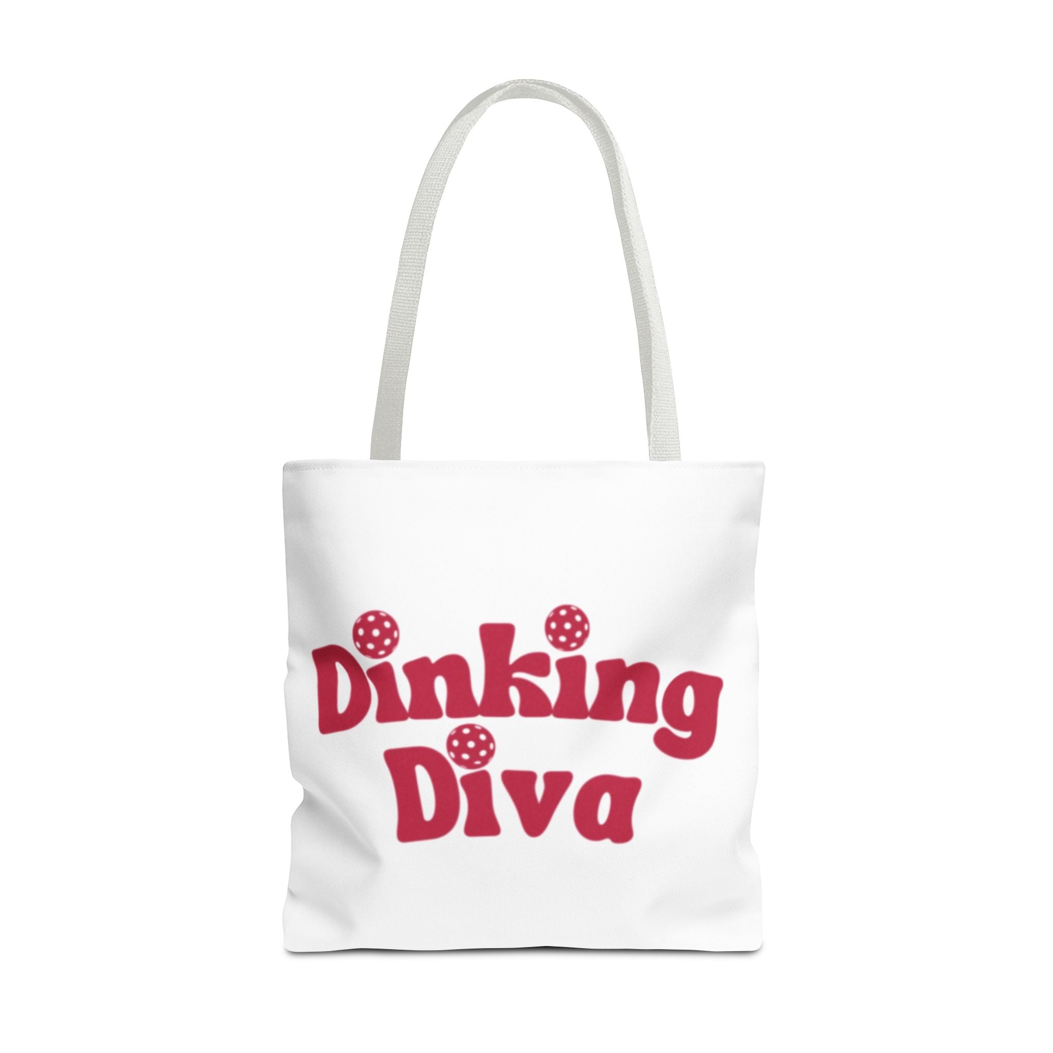 Pickleball Dinking Diva Large Tote for Gear - Roomy Sustainable Accessory