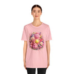 Peony Pickleball Tee — Premium Cotton Unisex T-Shirt