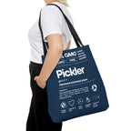 Pickler Tote Bag – 100% GMO-Free Pickleball Female Player Tote