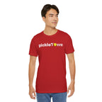 Toronto PickleTOwn T-Shirt featuring CN Tower and pickleball 'O' design, casual apparel by Printify.