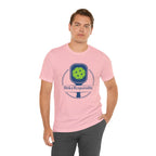 Funny Dinks Responsibly pickleball T-shirt with paddle and ball graphic, casual sportswear by Printify