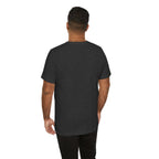 Unisex Bainbridge Island Pickleball T-Shirt with "Birthplace of Pickleball 1965" logo, casual fit, black fabric, front view.