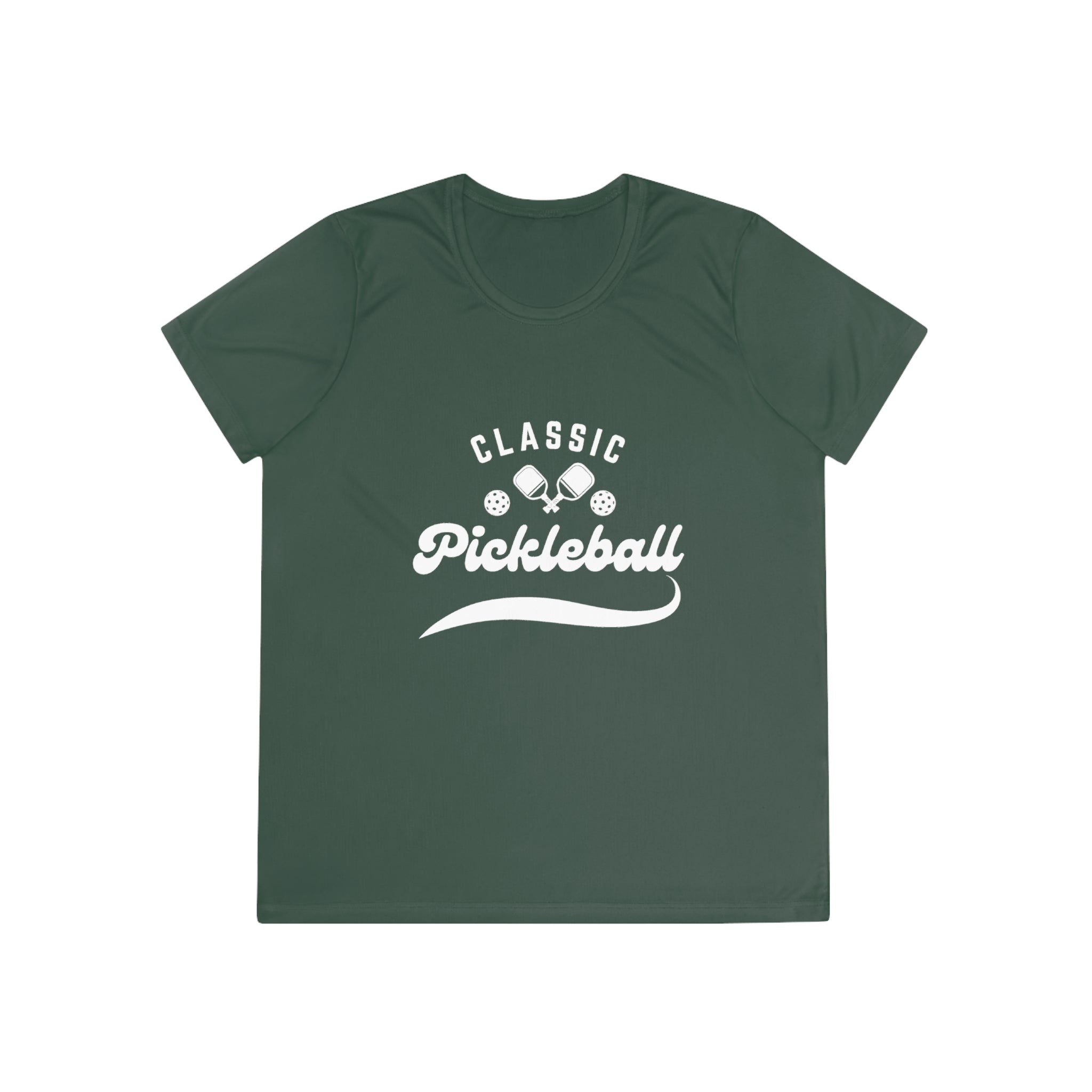 Women's Moisture Wicking Performance Classic Pickleball T-Shirt | Lightweight Activewear | Gift for Players & Friends