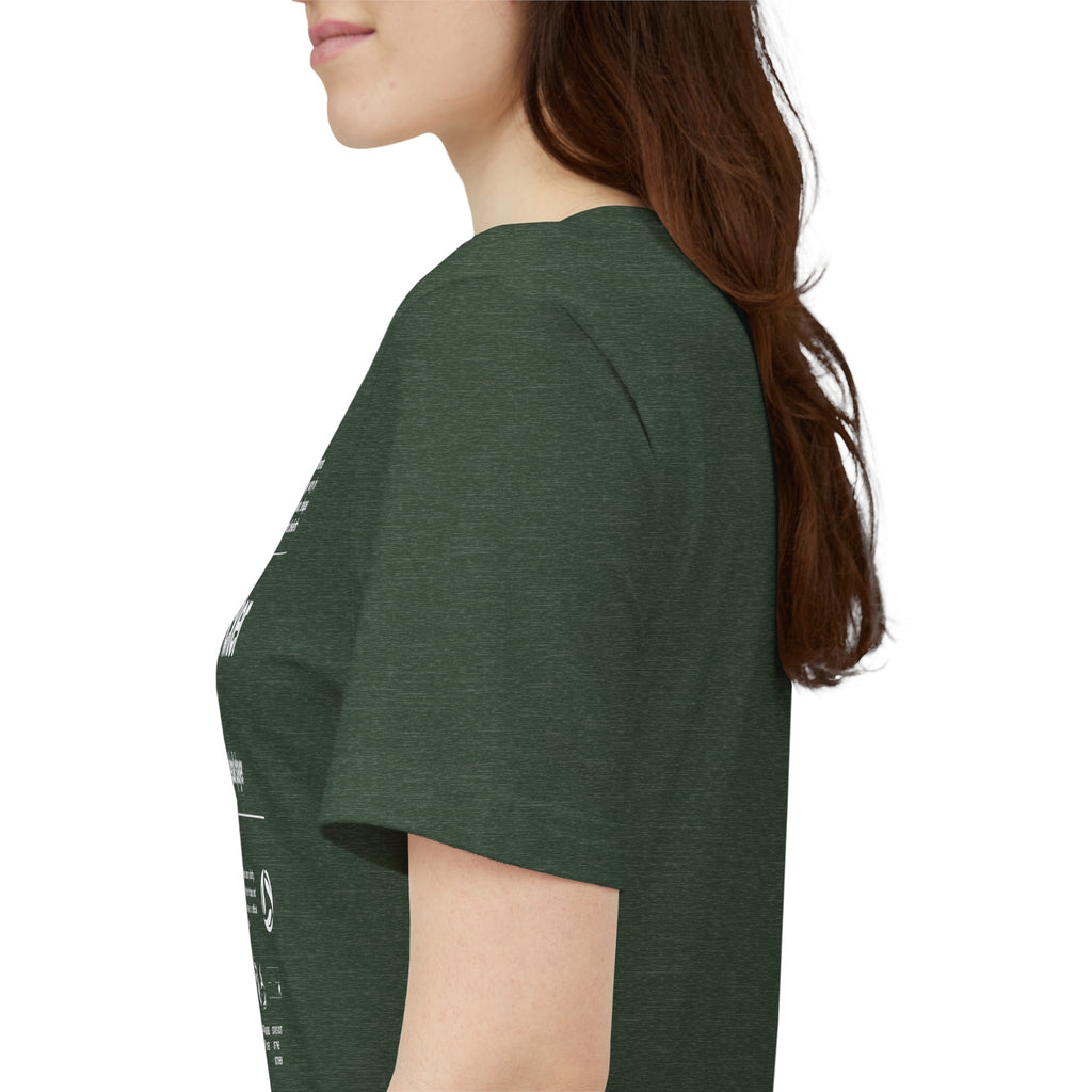 Women's Pickler Funny Definitions T-Shirt by Printify featuring white text, lightweight activewear perfect for pickleball enthusiasts.