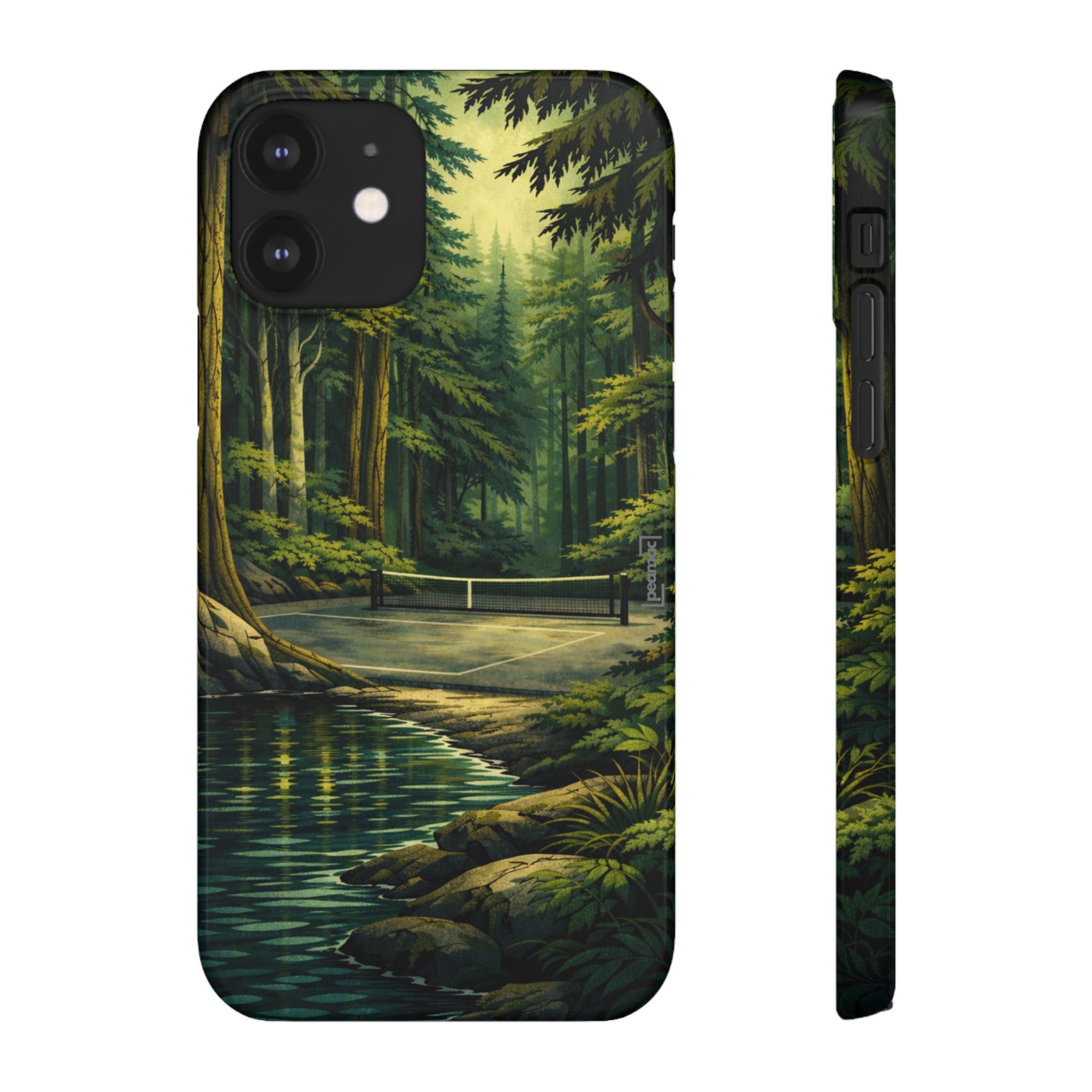 Hidden Forest Pickleball Phone Case —  Compatible with iPhone, Samsung & Google Pixel-PeaMac Tees